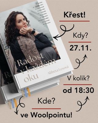 Listopadové Knit & Talk bude zas trochu výjimečné! Nesejdeme se totiž v kavárně Kafe & Hrnky, tentokrát na vás budeme...
